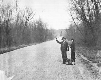 Hitchhikers Vicksburg 1936