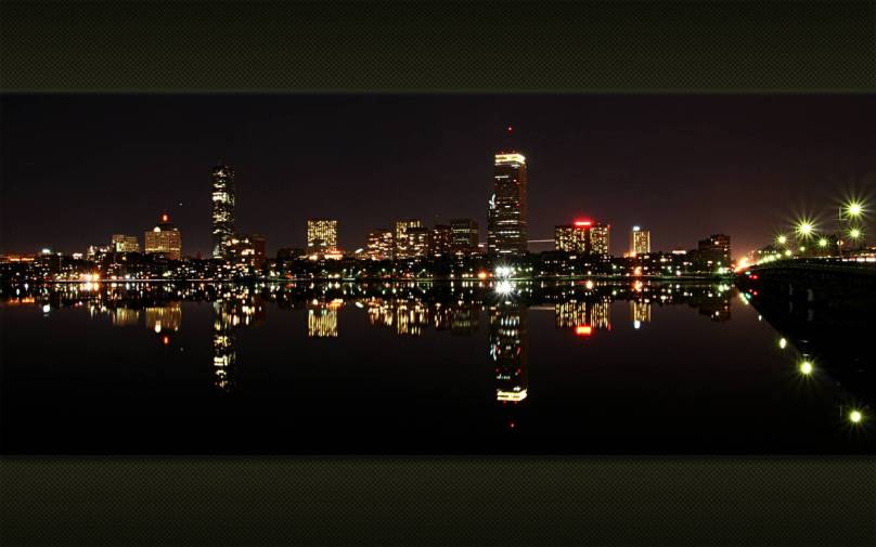 Boston and the Charles River.