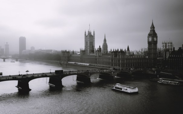 London - Big Ben, Parliament and the Thames River.
