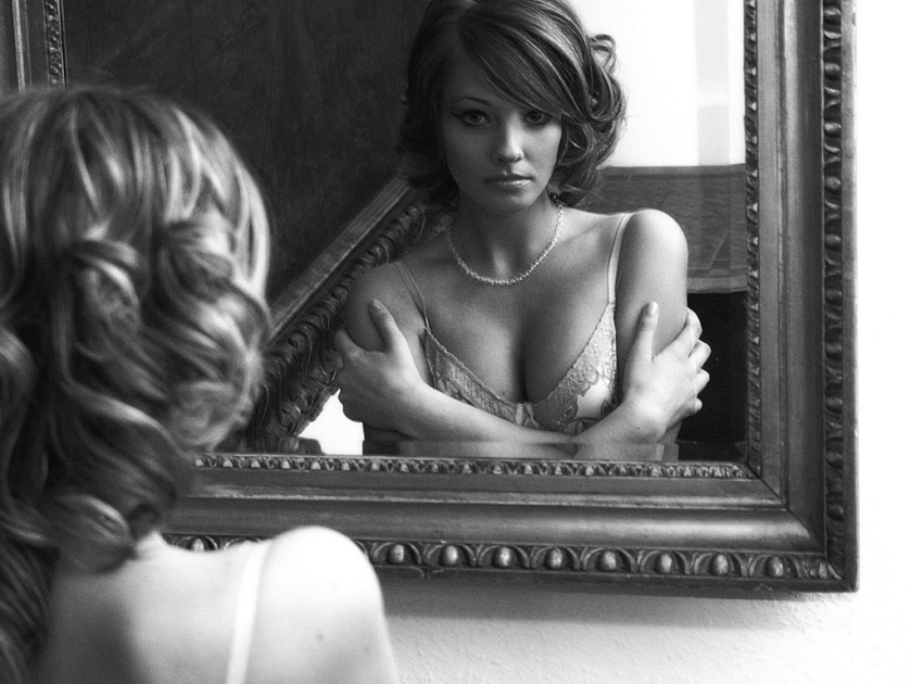 Looking in the mirror