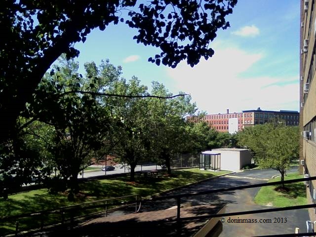 A shoe shop converted into apartments.