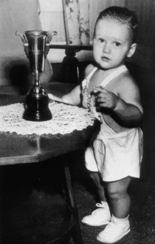 A young Bill Clinton, 1947.